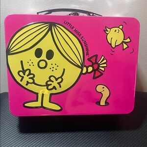 Little Miss vintage Metal Lunchbox